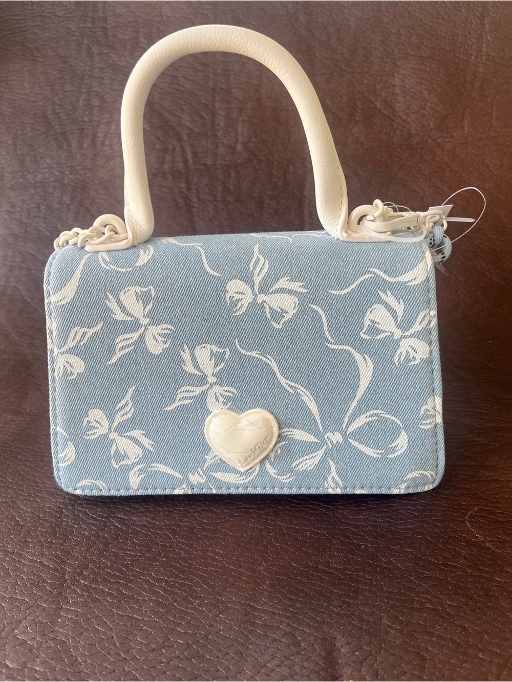 Luv Betsey denim purse